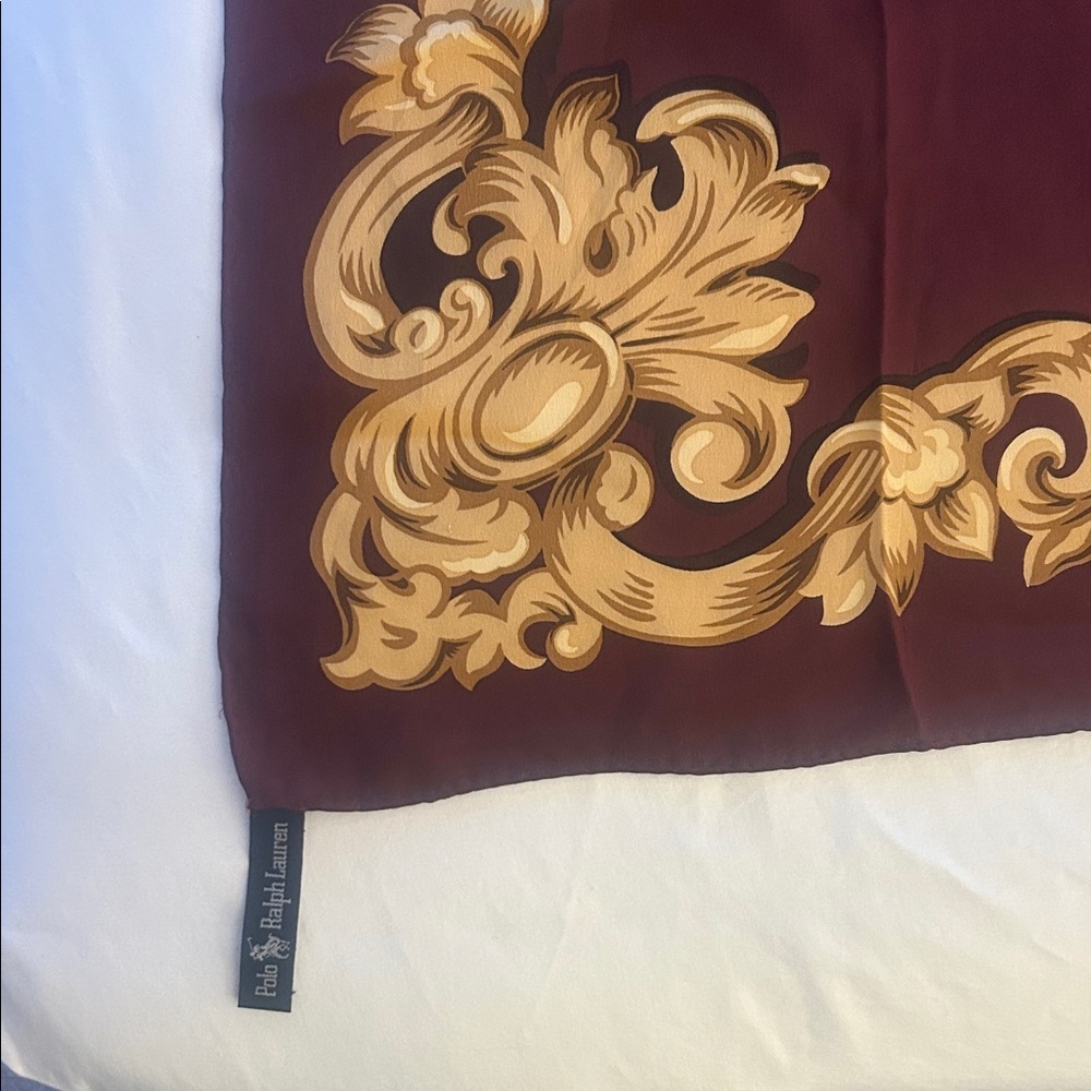 Ralph Lauren silk scarf